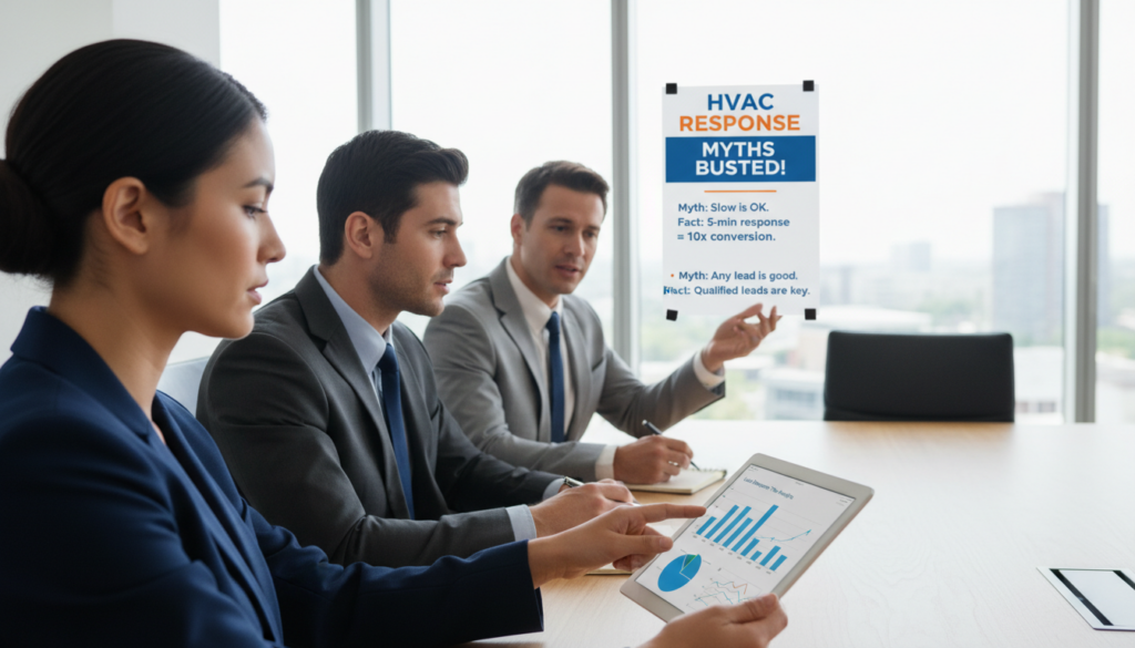 HVAC lead response time myths debunked HVAC lead response time myths debunked